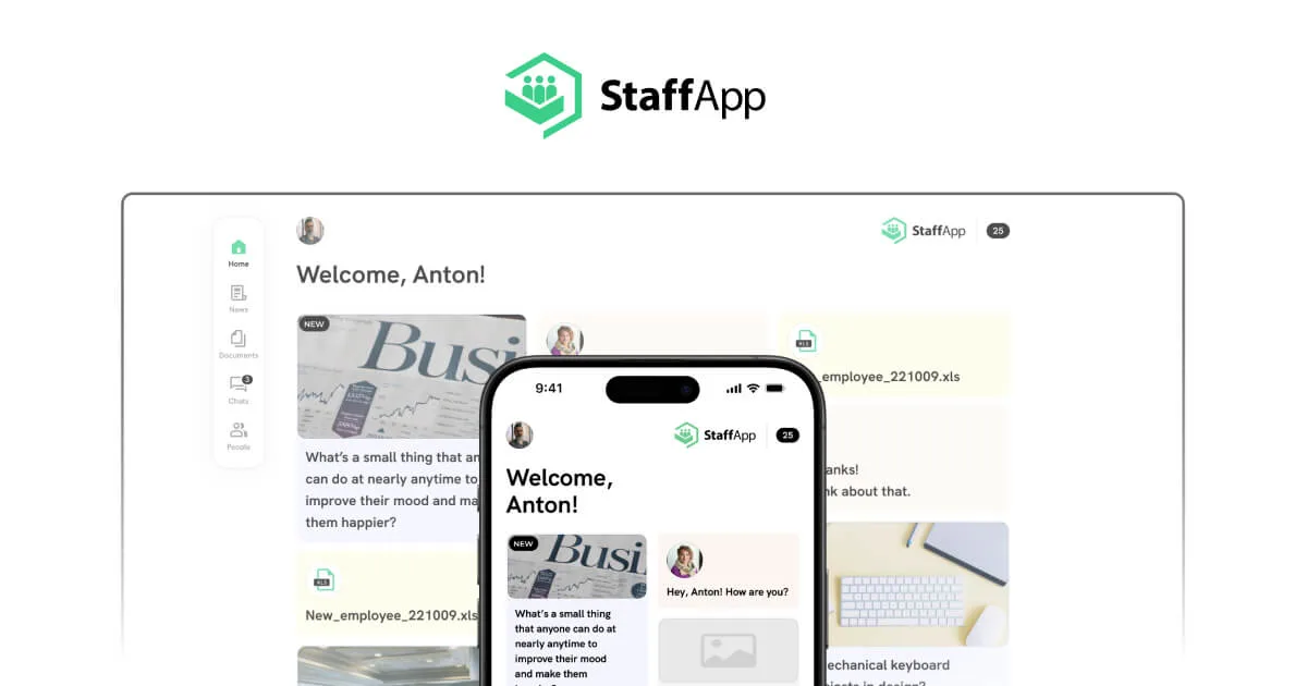 StaffApp — app screen