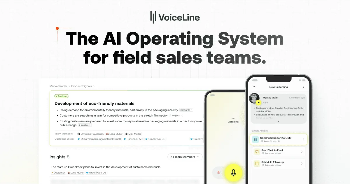 VoiceLine — app screen